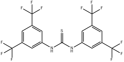 1,3-Bis[3,5-bis(trifluoromethyl)phenyl]thiourea 구조식 이미지