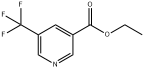 Ethyl 3-(trifluoromethyl)-5-pyridinecarboxylate Structure