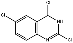 2,4,6-Trichloro-3,4-dihydroquinazoline Structure