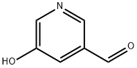 5-Hydroxy-pyridine-3-carbaldehyde 구조식 이미지