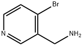 C-(4-Bromo-pyridin-3-yl)-methylamine 구조식 이미지