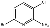 2-Amino-6-bromo-3-chloropyridine 구조식 이미지