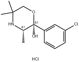 106083-71-0 (+)-(2S,3S)-2-(3-chlorophenyl)-3,5,5-trimethylmorpholin-2-ol