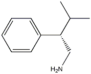 (S)-3-Methyl-2-phenylbutylamine 구조식 이미지
