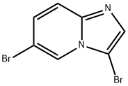 3,6-Dibromoimidazo[1,2-a]pyridine Structure