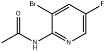 N-(3-Bromo-5-fluoropyridin-2-yl)acetamide 구조식 이미지