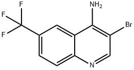 4-Amino-3-bromo-6-trifluoromethylquinoline Structure