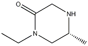 (R)-1-Ethyl-5-methylpiperazin-2-one Structure