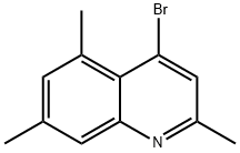 4-BROMO-2,5,7-TRIMETHYLQUINOLINE Structure