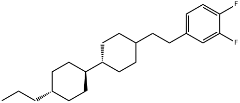 4'-[2-(3,4-Difluoro-phenyl)-ethyl]-4-propyl-bicyclohexyl 구조식 이미지