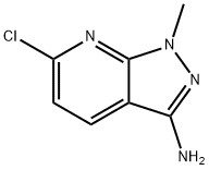 6-chloro-1-methyl-1H-pyrazolo[3,4-b]pyridin-3-amine Structure