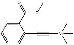 methyl 2-((trimethylsilyl)ethynyl)benzoate 구조식 이미지