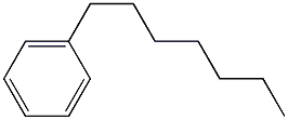 1-Heptylbenzene Structure