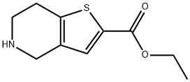 Ethyl 4,5,6,7-tetrahydrothieno[3,2-c]pyridine-2-carboxylate Structure