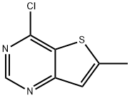 4-Chloro-6-methyl-thieno[3,2-d]pyrimidine Structure