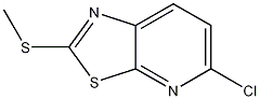 5-chloro-2-(methylthio)thiazolo[5,4-b]pyridine Structure