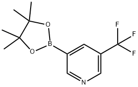5-Trifluoromethylpyridine-3-boronic acid pinacol ester Structure