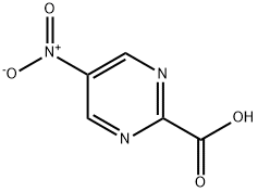 5-nitropyrimidine-2-carboxylicacid Structure