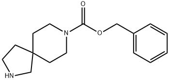 benzyl 2,8-diazaspiro[4.5]decane-8-carboxylate Structure