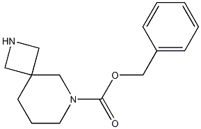 벤질2,6-디아자스피로[3.5]노난-6-카르복실레이트 구조식 이미지