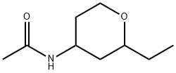 4-N-아세틸아미노-2-에틸-테트라히드로피란 구조식 이미지