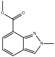 Methyl 2-methylindazole-7-carboxylate 구조식 이미지