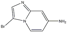3-Bromoimidazo[1,2-a]pyridin-7-amine Structure