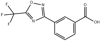 3-(5-(트리플루오로메틸)-1,2,4-옥사디아졸-3-일)벤조이산 구조식 이미지