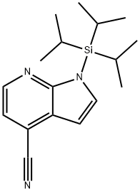 1092580-01-2 1-[Tris(1-methylethyl)silyl]-1H-pyrrolo[2,3-b]pyridine-4-carbonitrile