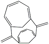 Anti-7,14-dihydro-7,14-dimethylene-1,6:8,13-bismethano(14)annulene 구조식 이미지