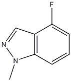 4-플루오로-1-메틸인다졸 구조식 이미지