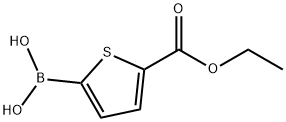 5-Ethoxycarbonylthiophene-2-boronic acid Structure