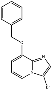 8-(벤질옥시)-3-브로모이미다조[1,2-a]피리딘 구조식 이미지