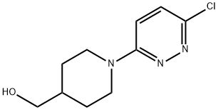 [1-(6-Chloropyridazin-3-yl)piperidin-4-yl]methanol Structure