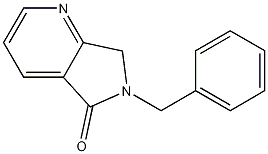 6-benzyl-6,7-dihydropyrrolo[3,4-b]pyridin-5-one Structure