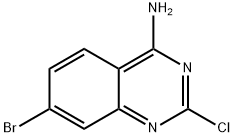 7-bromo-2-chloroquinazolin-4-amine
 구조식 이미지