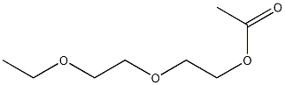 2-(2-Ethoxyethoxy)ethyl acetate 구조식 이미지