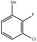 3-Chloro-2-fluorobenzenethiol 구조식 이미지