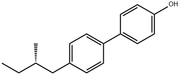 (S)-(+)-4'-(2-Methylbutyl)-[1,1'-biphenyl]-4-ol Structure