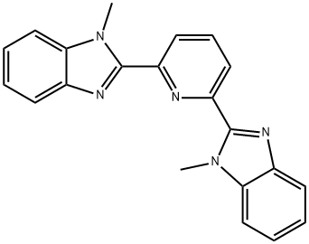 2, 6-Bis(N-methylbenzimidazol-2-yl)pyridine Structure