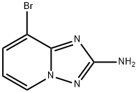 8-Bromo-[1,2,4]triazolo[1,5-a]pyridin-2-ylamine Structure