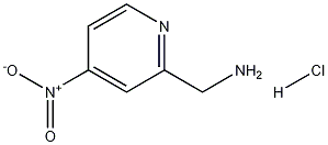 (4-Nitro-pyridin-2-yl)-methylamine hydrochloride Structure