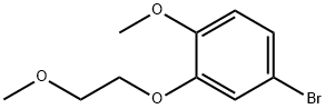 4-브로모-1-메톡시-2-(2-메톡시에톡시)벤젠 구조식 이미지