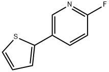 2-fluoro-5-(thiophen-2-yl)pyridine Structure