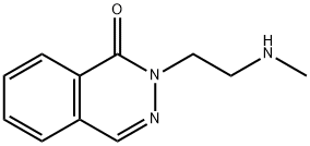2-(2-메틸아미노-에틸)-2H-프탈라진-1-온 구조식 이미지