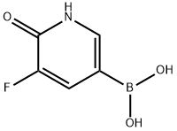 5-fluoro-6-hydroxypyridin-3-ylboronic acid Structure