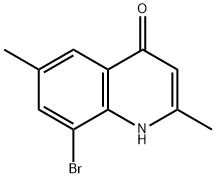 8-Бром-2,6-диметил-4-оксихинолина структурированное изображение