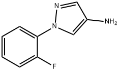 1-(2-fluorophenyl)-1H-pyrazol-4-amine Structure