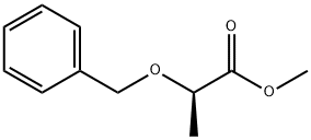 메틸(R)-2-(벤질옥시)프로피오네이트 구조식 이미지