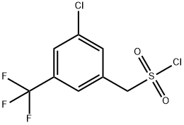 (3-클로로-5-(트리플루오로메틸)페닐)메탄술포닐클로라이드 구조식 이미지